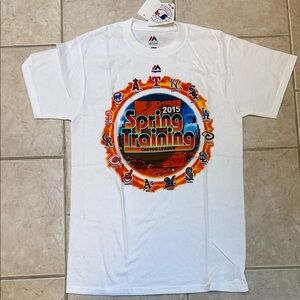 Majestic White Graphic Tee